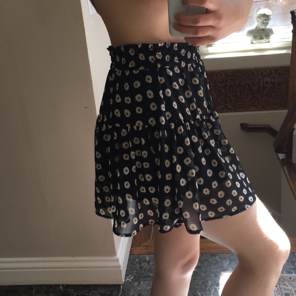 Floral summer skirt